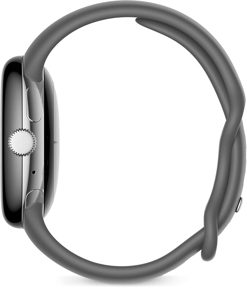 Amazon.com: Google Pixel Watch, 41mm Polished Silver Case w